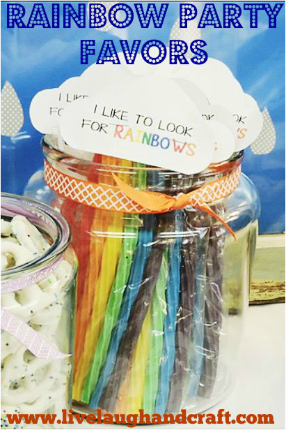 Rainbow Party Favors for great to be 8 - Clover Lane