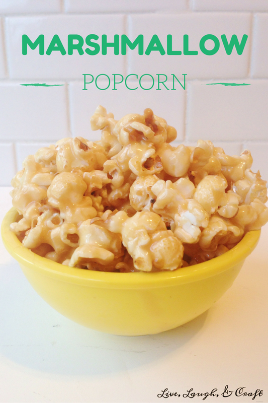 Melt in your mouth marshmallow caramel popcorn is the perfect holiday sweet treat!