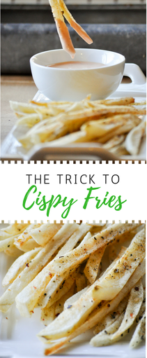 There's one vital and easy step in achieving crispy delicious homemade fries. Find it here.