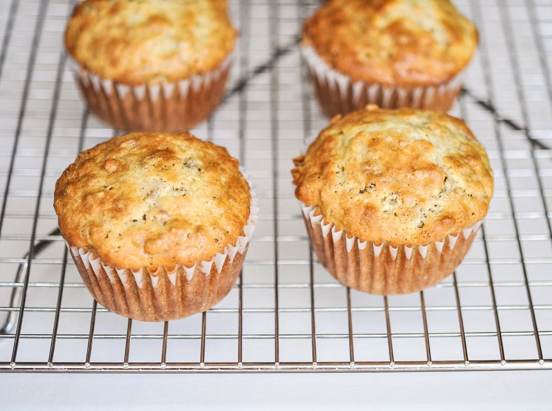 Buttermilk bran muffin recipe--batter lasts up to 6 weeks in your fridge.