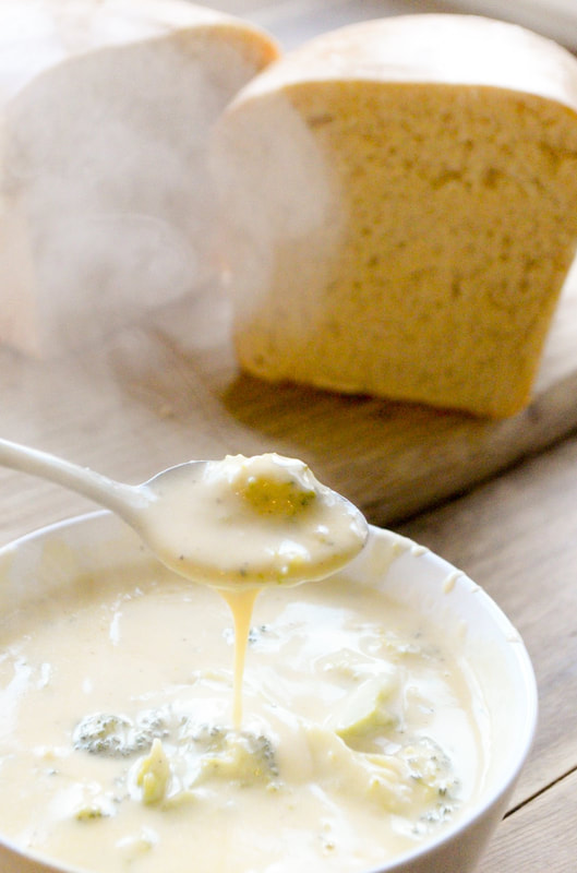 The most flavorful broccoli cheese soup I have ever had. My new go to recipe!