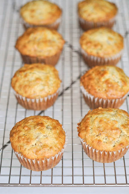 Buttermilk bran muffin recipe--batter lasts up to 6 weeks in your fridge.