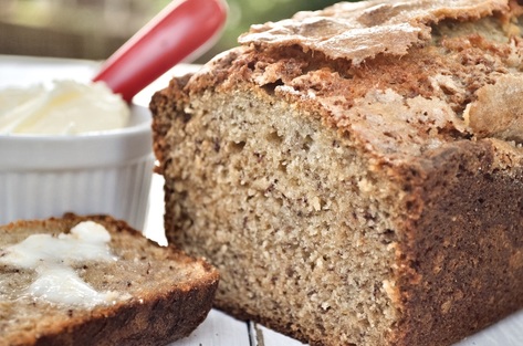 This buttermilk banana bread is moist and packed with flavor.
