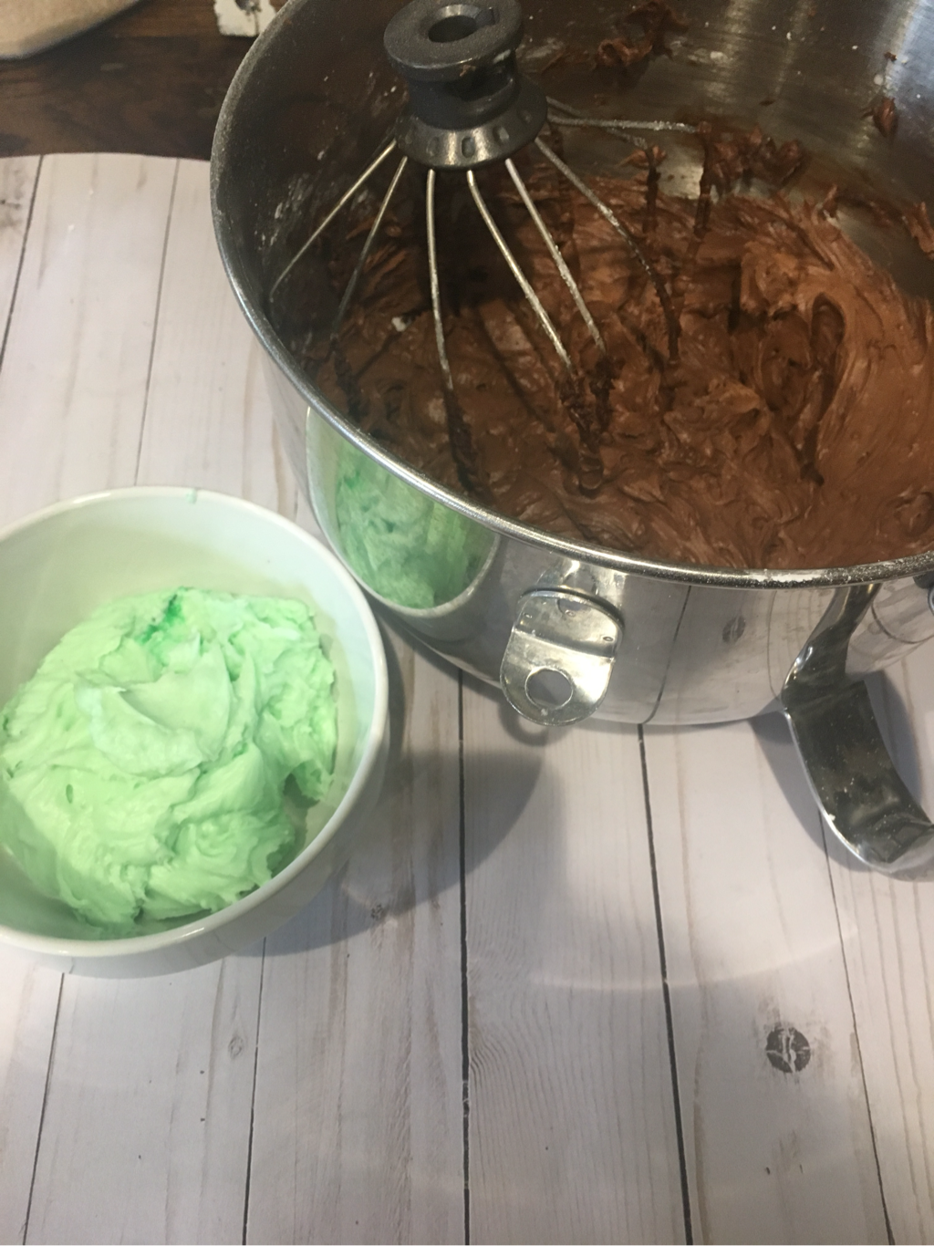 Chocolate mint cake mix cookies