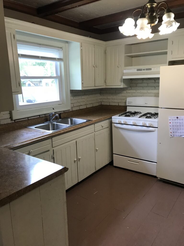 This old kitchen has seen some serious changes over the years. Come see how my old house kitchen remodel is going thus far.