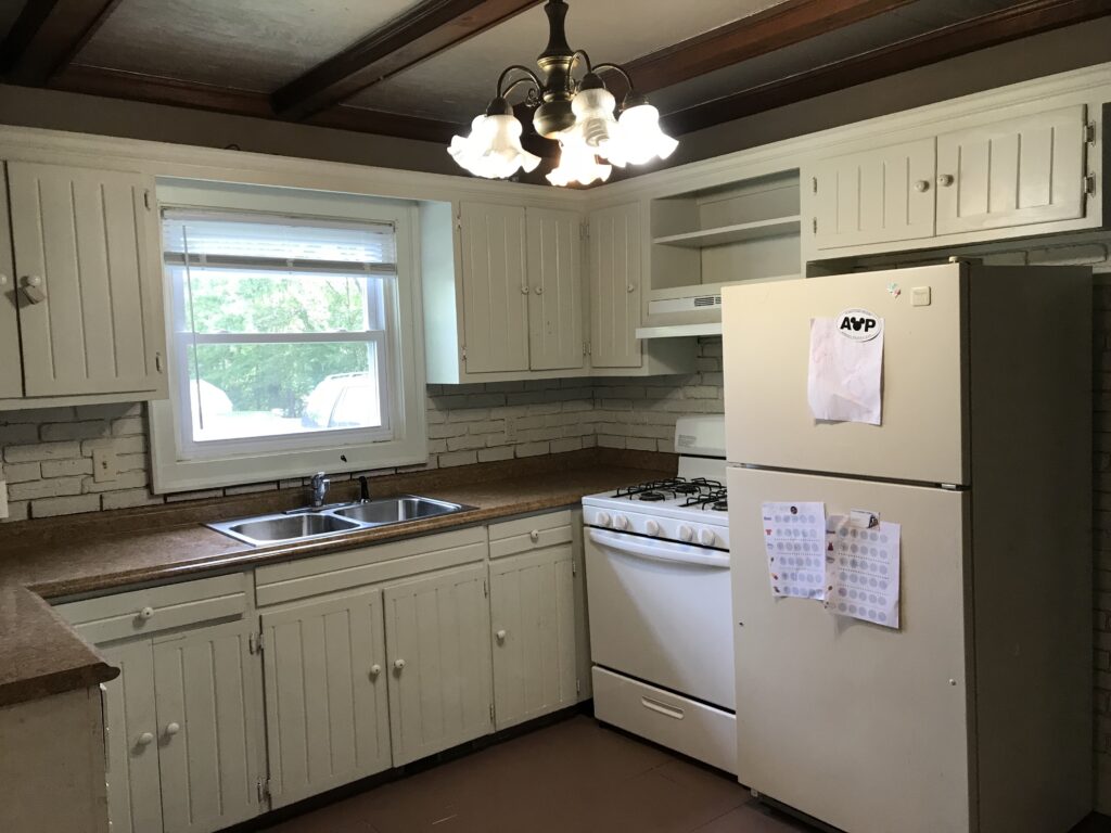 This old kitchen has seen some serious changes over the years. Come see how my old house kitchen remodel is going thus far.