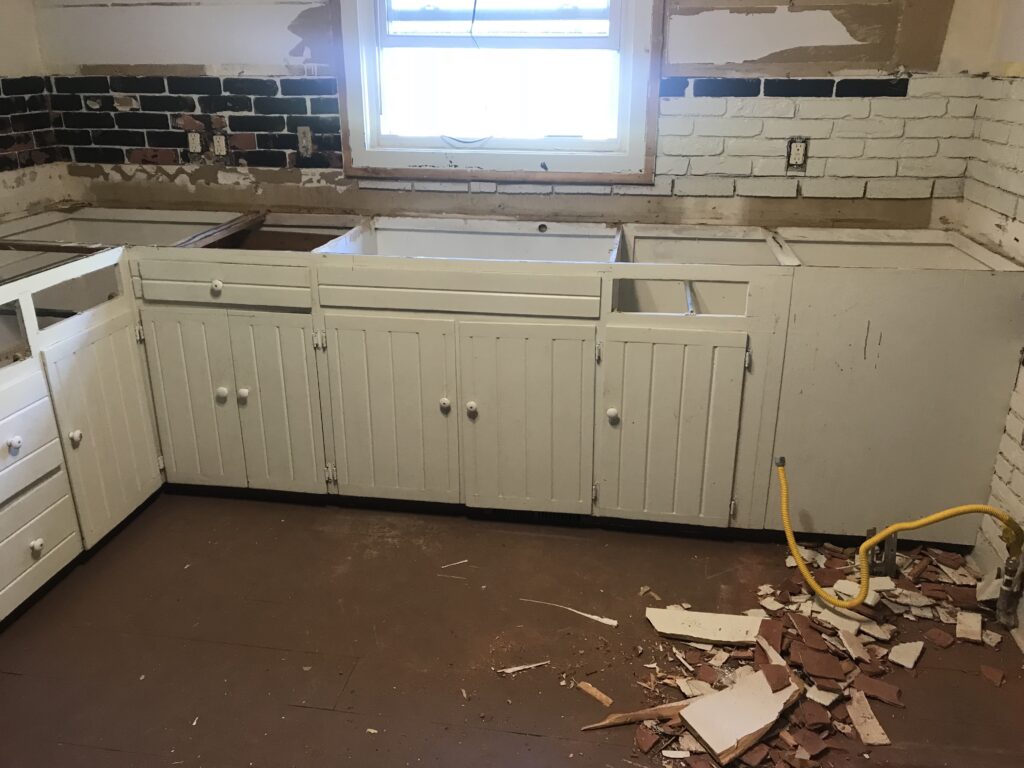 kitchen remodel process