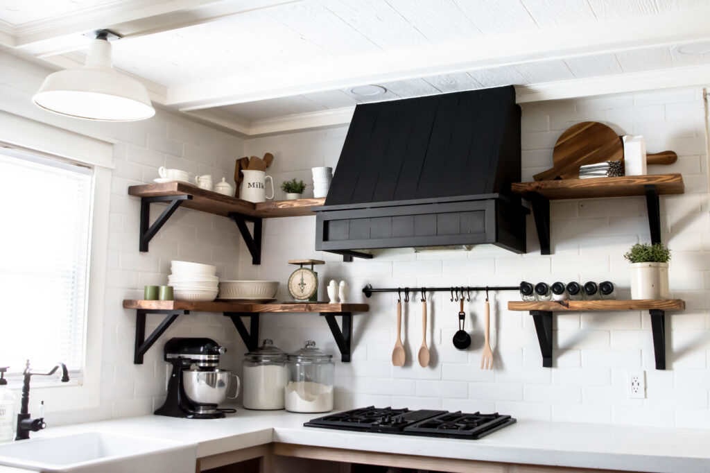 DIY bright whitte concrete countertops. Budget frriendly white stone countertops.