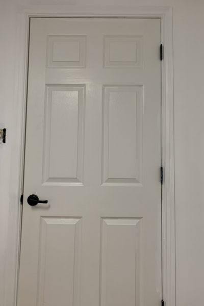 Boring White Door