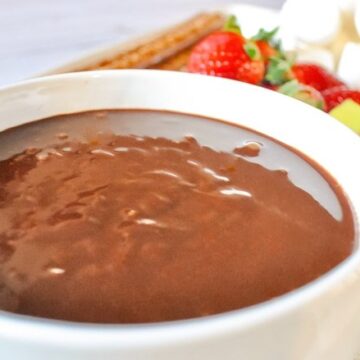 What is Chocolate Fondue Made of?