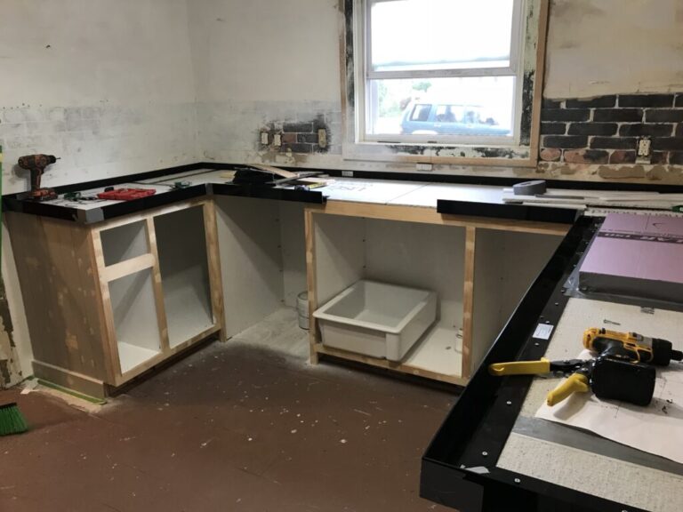 DIY White Concrete Countertops Clover Lane