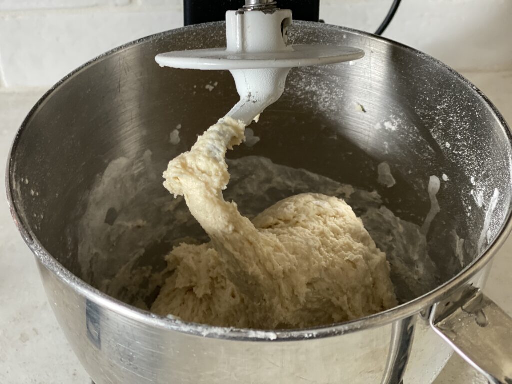 Cinnamon roll dough consistency