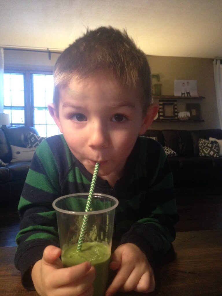 kid friendly green smoothie